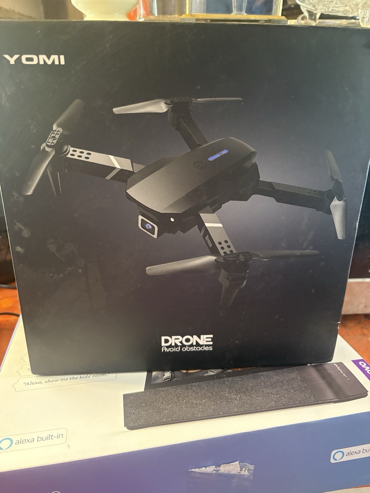 YOMI Foldable Quadcopter with Camera, Black