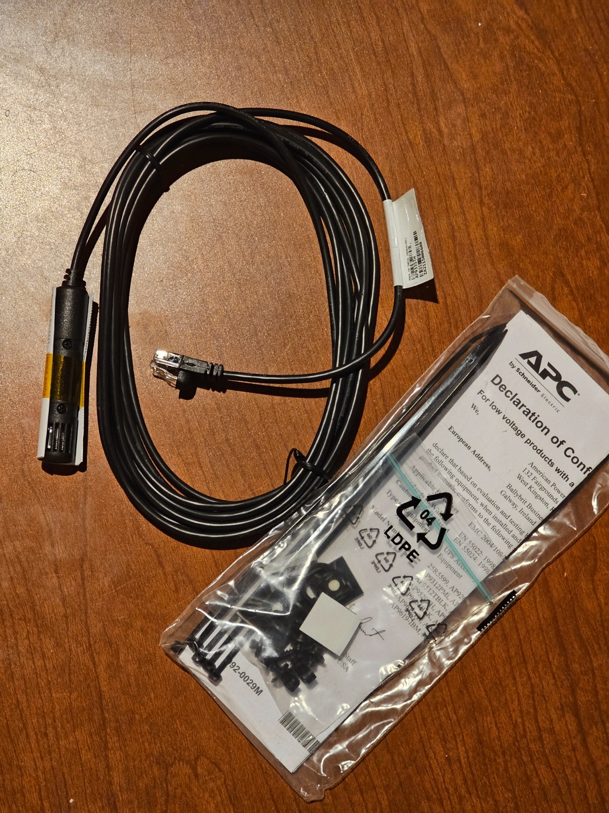 APC Temperature & Humidity Sensor - AP9335TH (Opened but Unused)