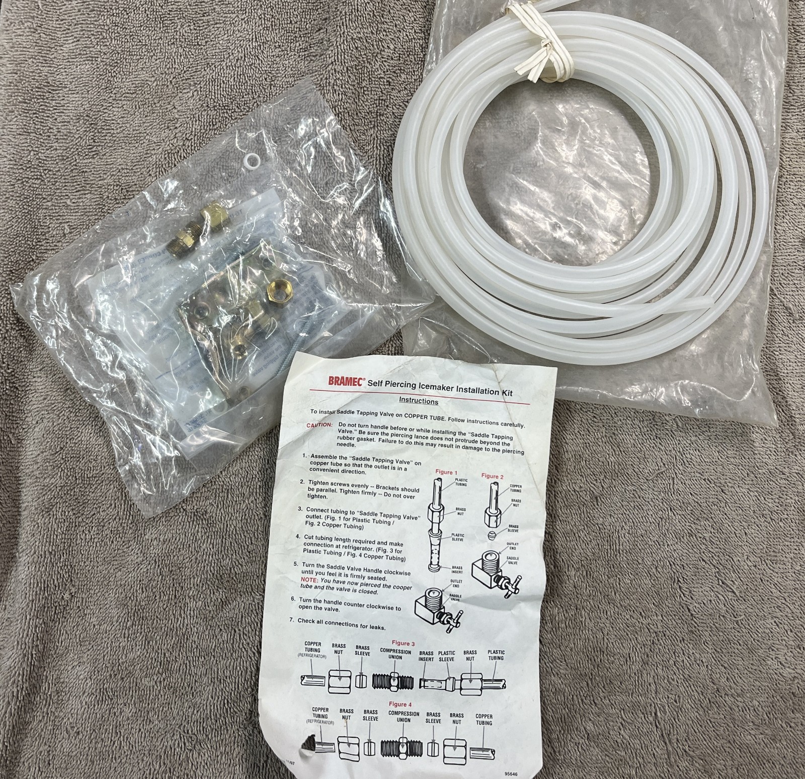 Bramec Self Piercing Icemaker Installation Kit - 0130 - 25' Tubing
