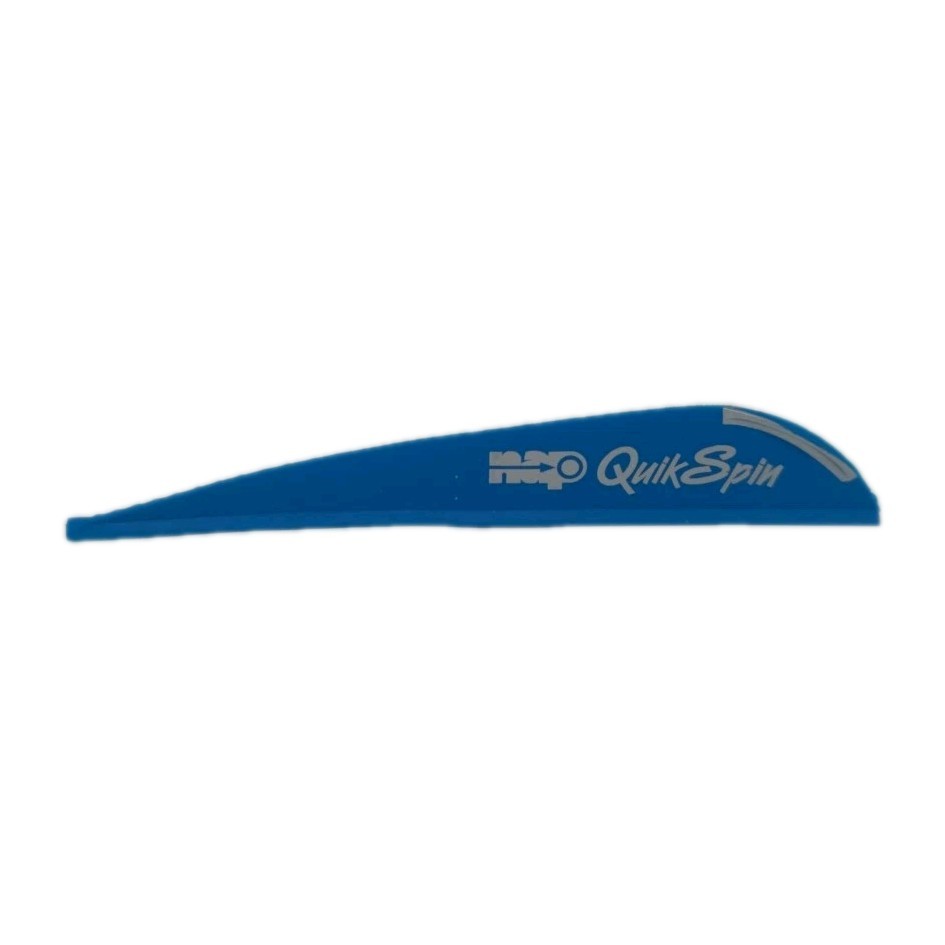 44 Count NAP Quik Spin 3.13" Premium Performance Arrow Vanes: Blue