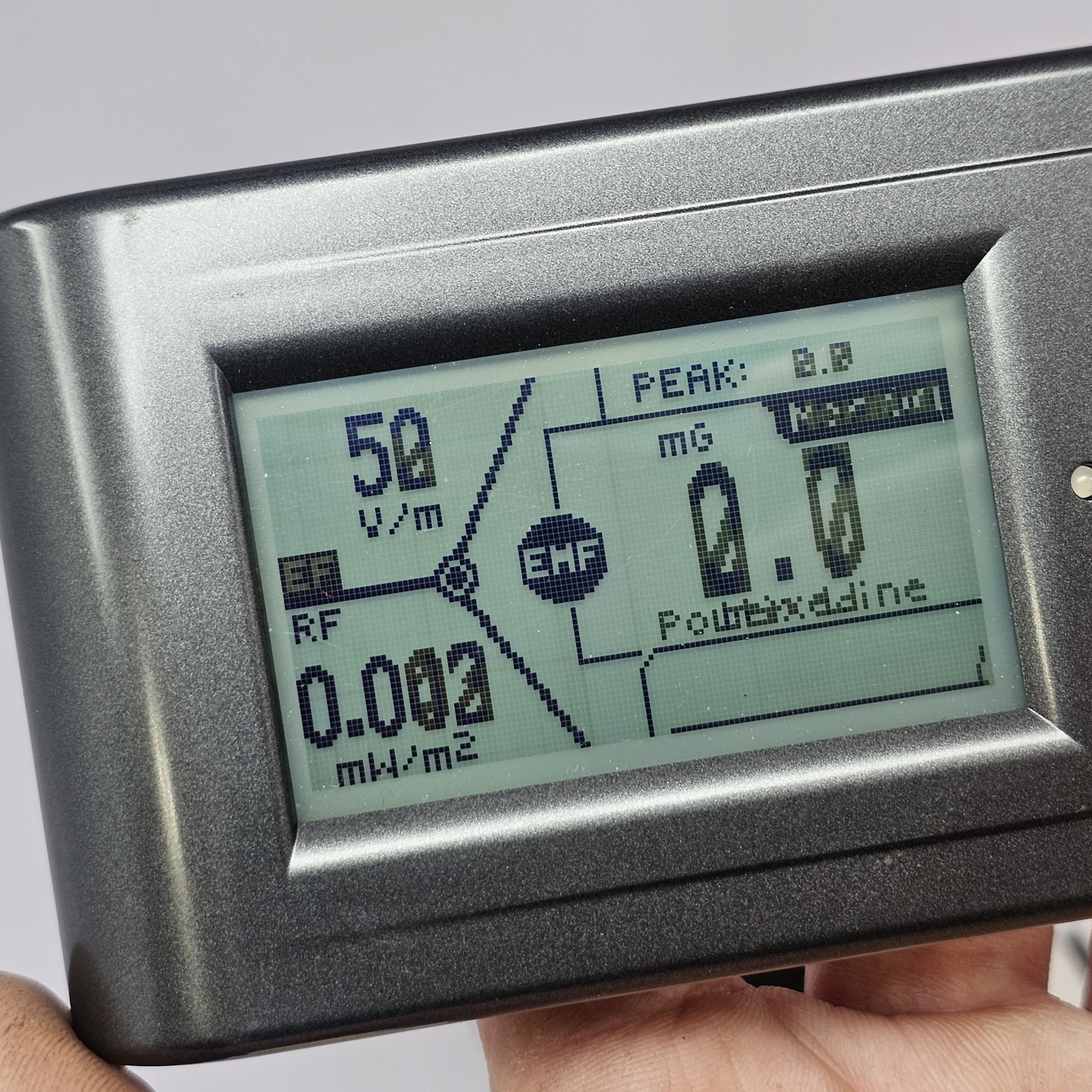 GQ EMF-390 V2 3-in-1 Electromagnetic EMF Meter 5G RF Detector / Data Logger