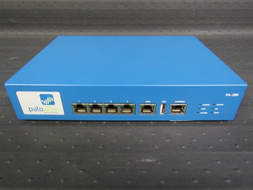 Palo Alto Networks PA-200 Firewall Security Appliance w/ AC Adapter