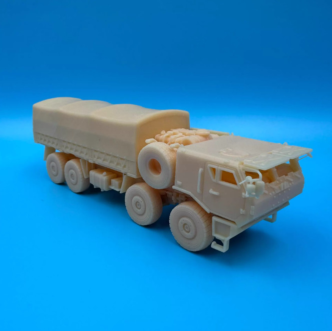 3D Printed 1/72 China SX‑04 HMV3 8×8 Heavy High-Mobility Truck Unpainted Model