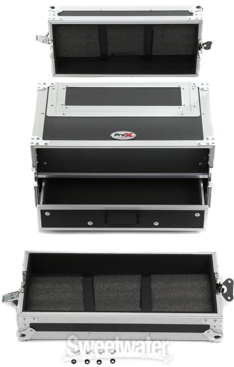 ProX XS-WM2U2DR ATA-style Rack Flight Case with Drawer - 2U