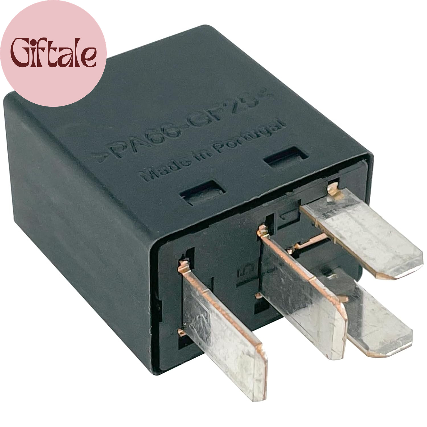 5M5T-14B192-AA Relay V23074-A1801-X17 (3-Pack) 12V 20A 4-Pin SPST Automotive Mic