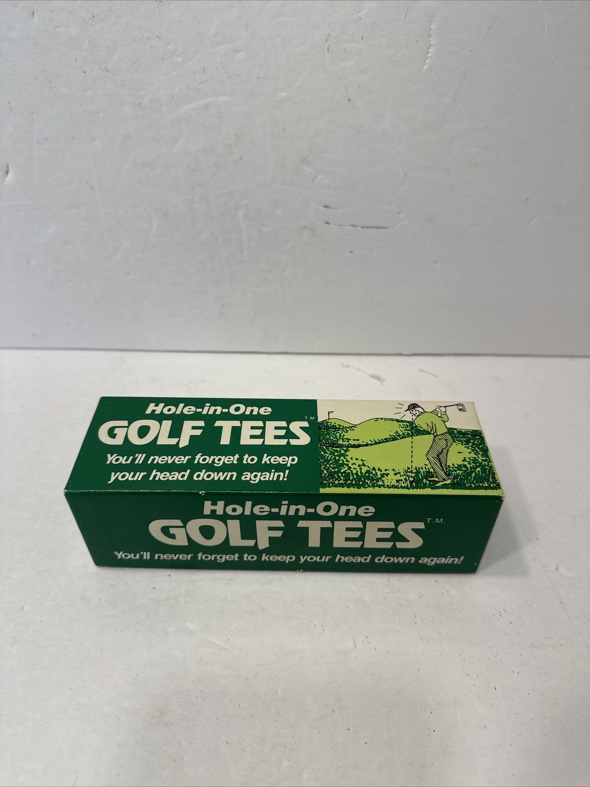 Vintage 1980 Novelty Hole-in-One Golf Tees by Spencer Gifts Adult Humor Gag Gift