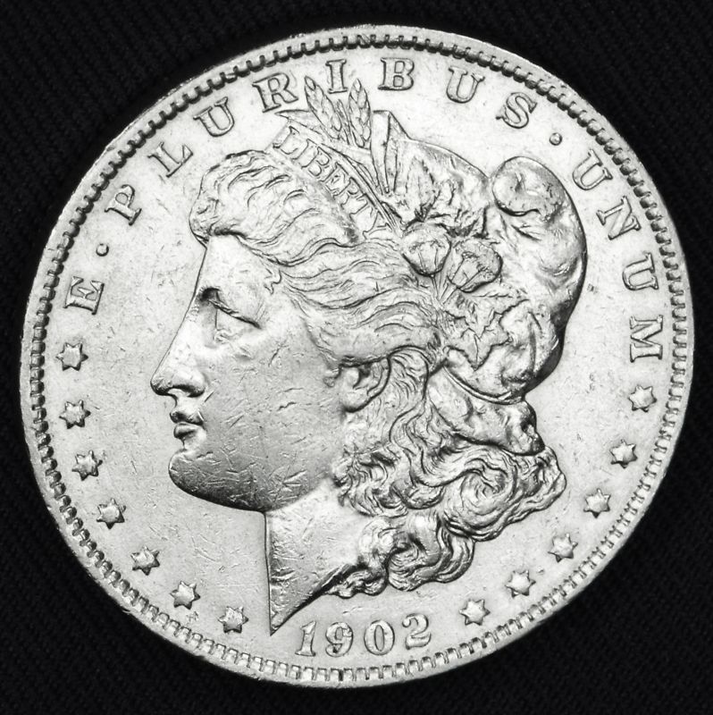 1902-p Silver Dollar.    High Grade   (Inventory A)