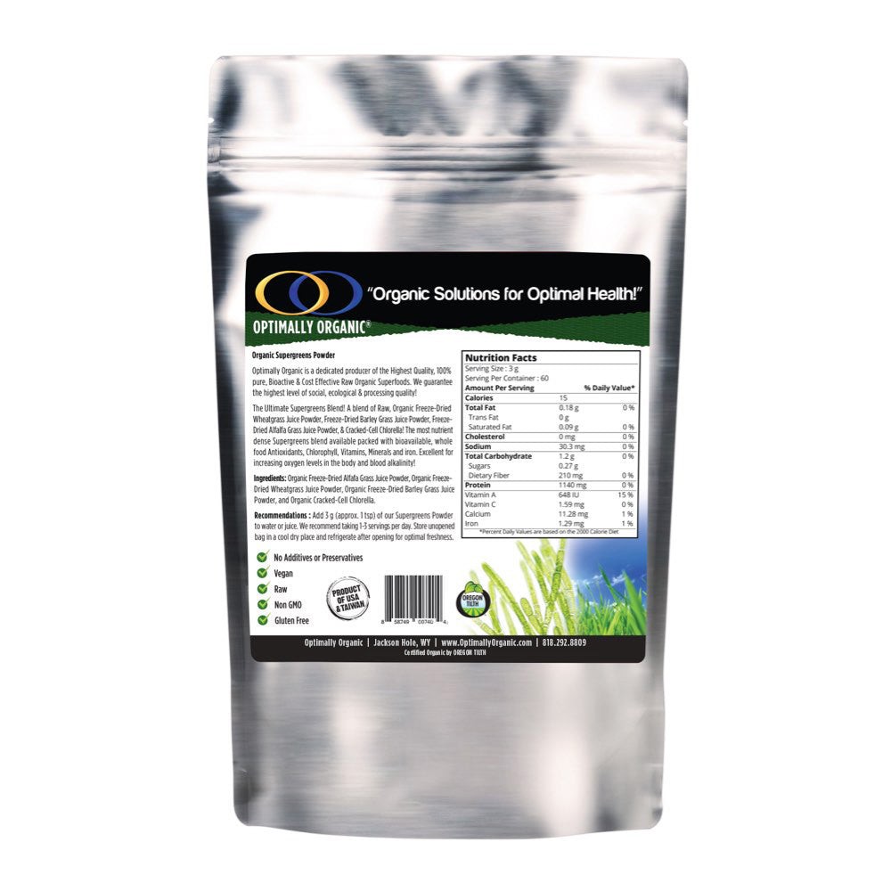SuperGreens Powder (1/2 lb)