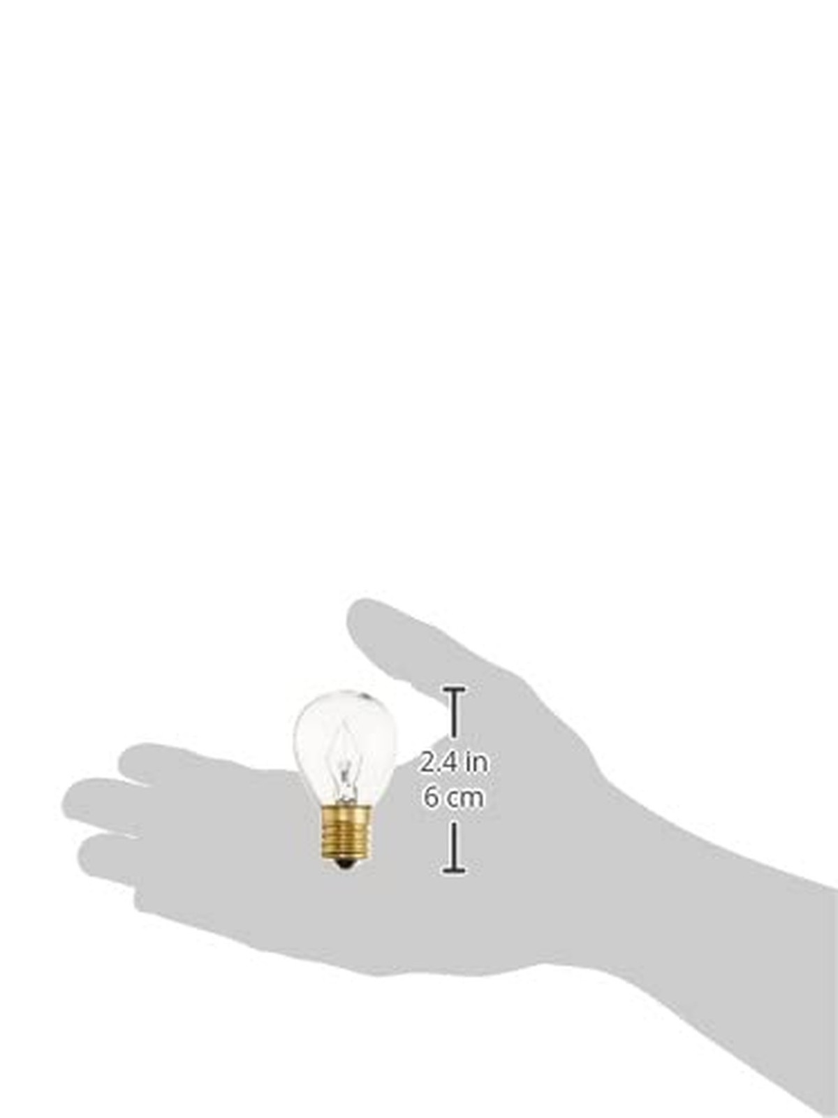 Satco S3629 Intermediate Base 40-Watt S11 Light Bulb, Clear, 1 Count (Pack of...