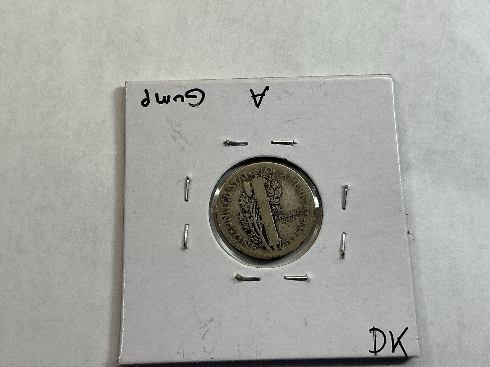 1921-D Mercury Silver Dime VG Condition 060926 57dk