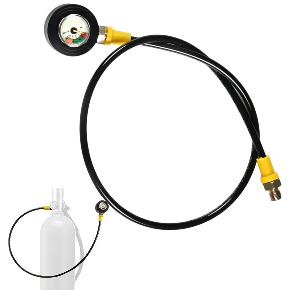 High Performance Scuba Diving Pressure Gauge Luminous for DIAL M10*1 Thread