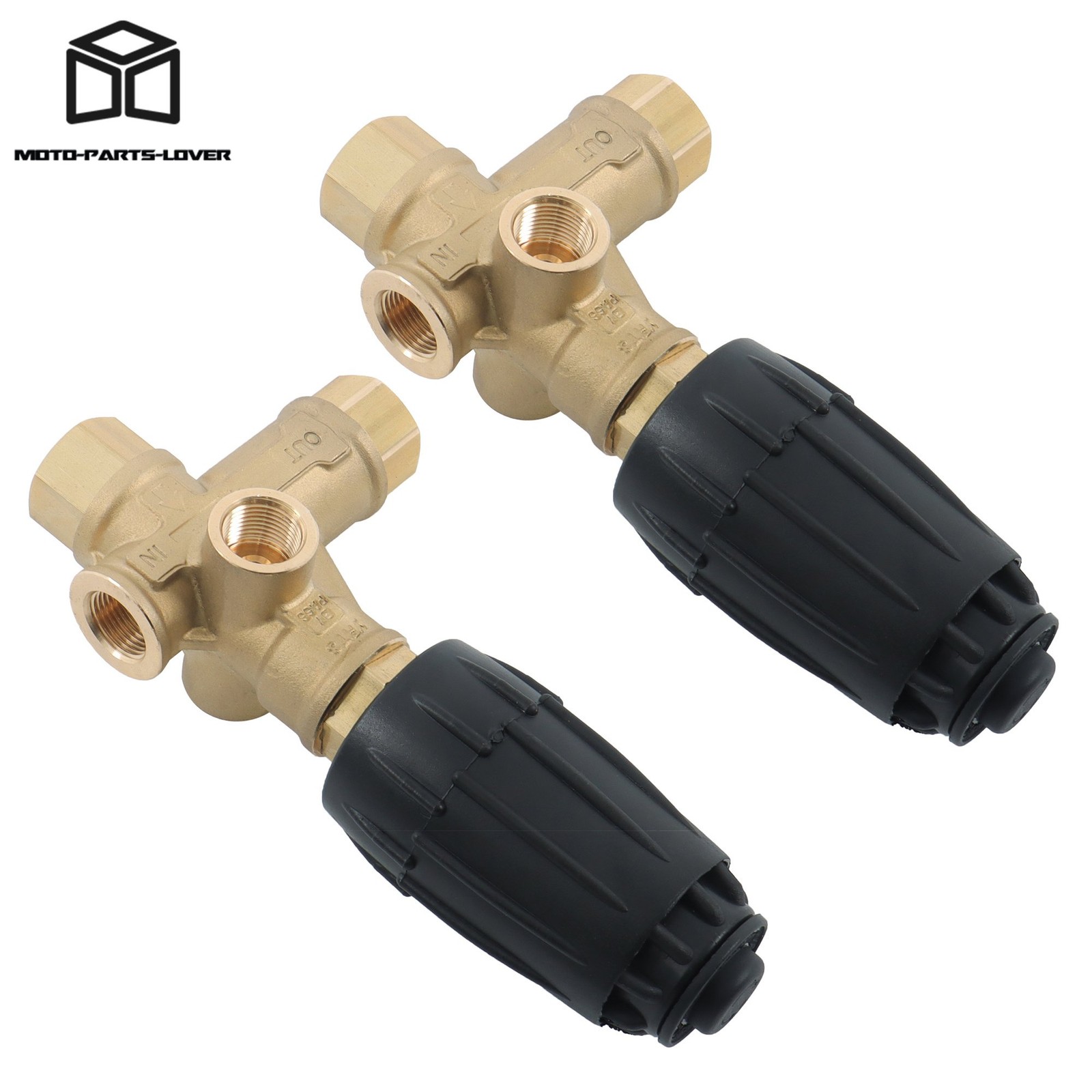 2 Pcs AR VRT3-310 Unloader Valve Pump 4350PSI 8GPM 3/8" FNPT For Industrial Use