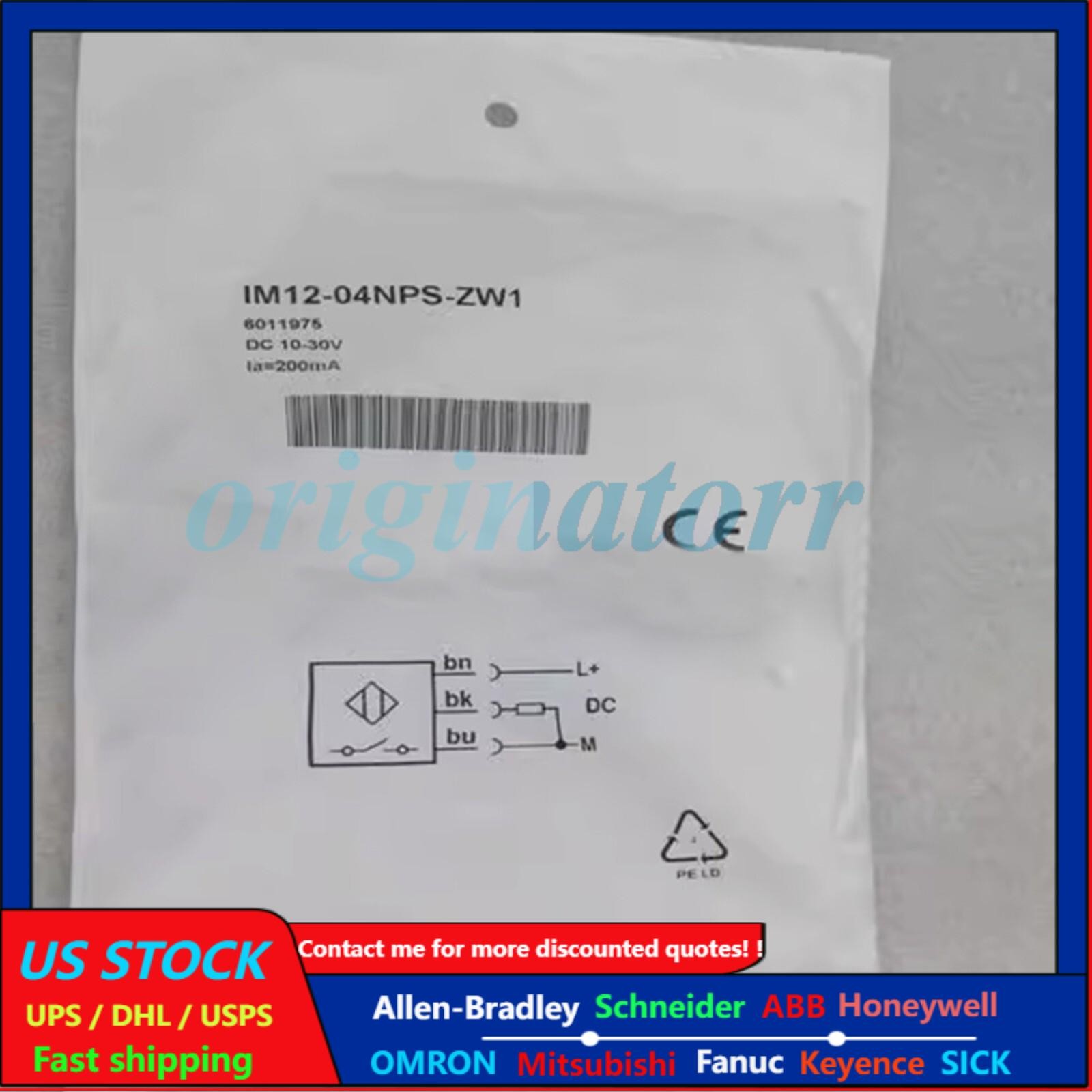 New SICK IM1204NPSZW1 6011975 IM12-04NPS-ZW1 Proximity Switch Sensor