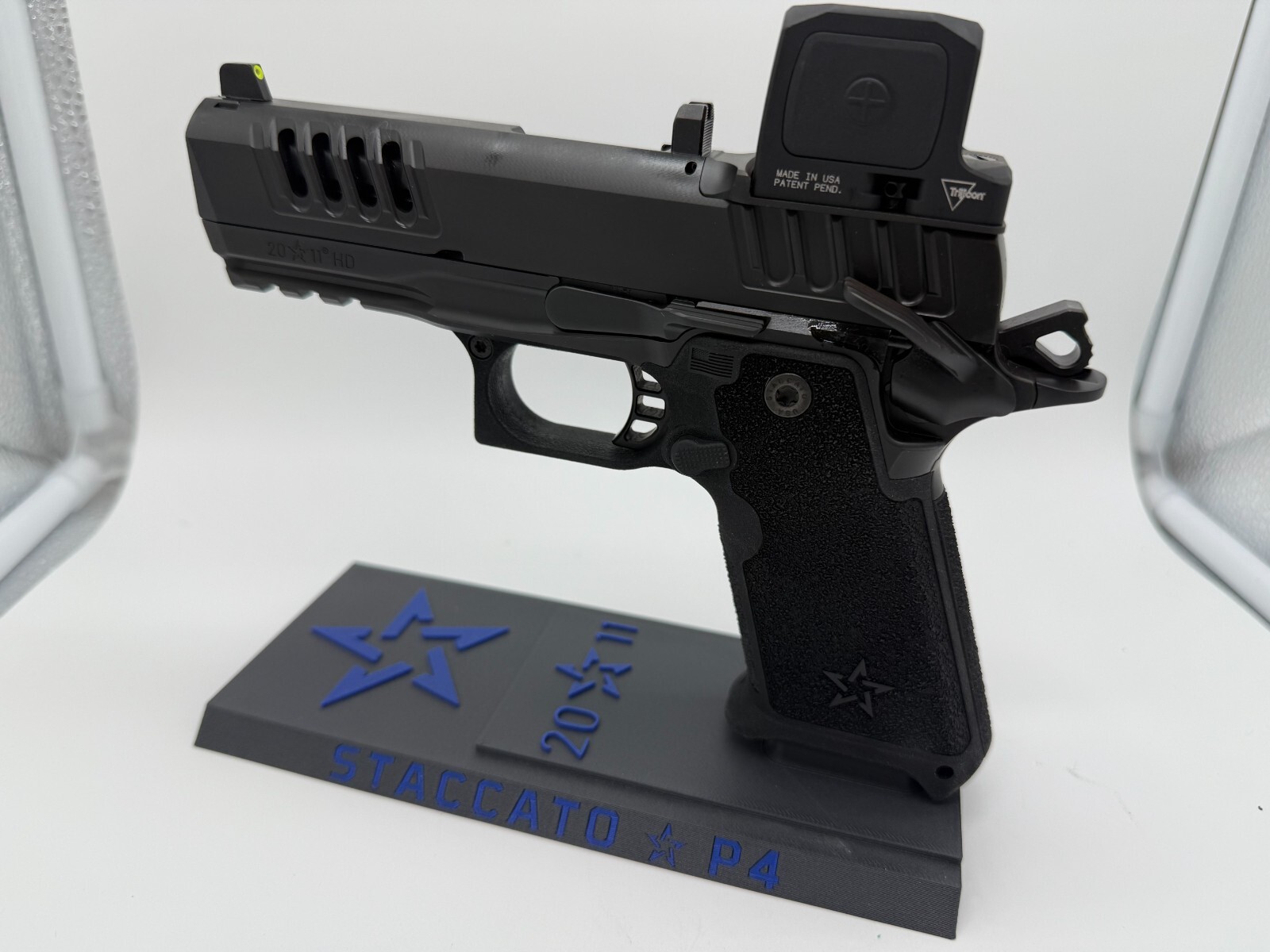 Pistol Stand/Display/Safe Organizer for Staccato HD P4.5