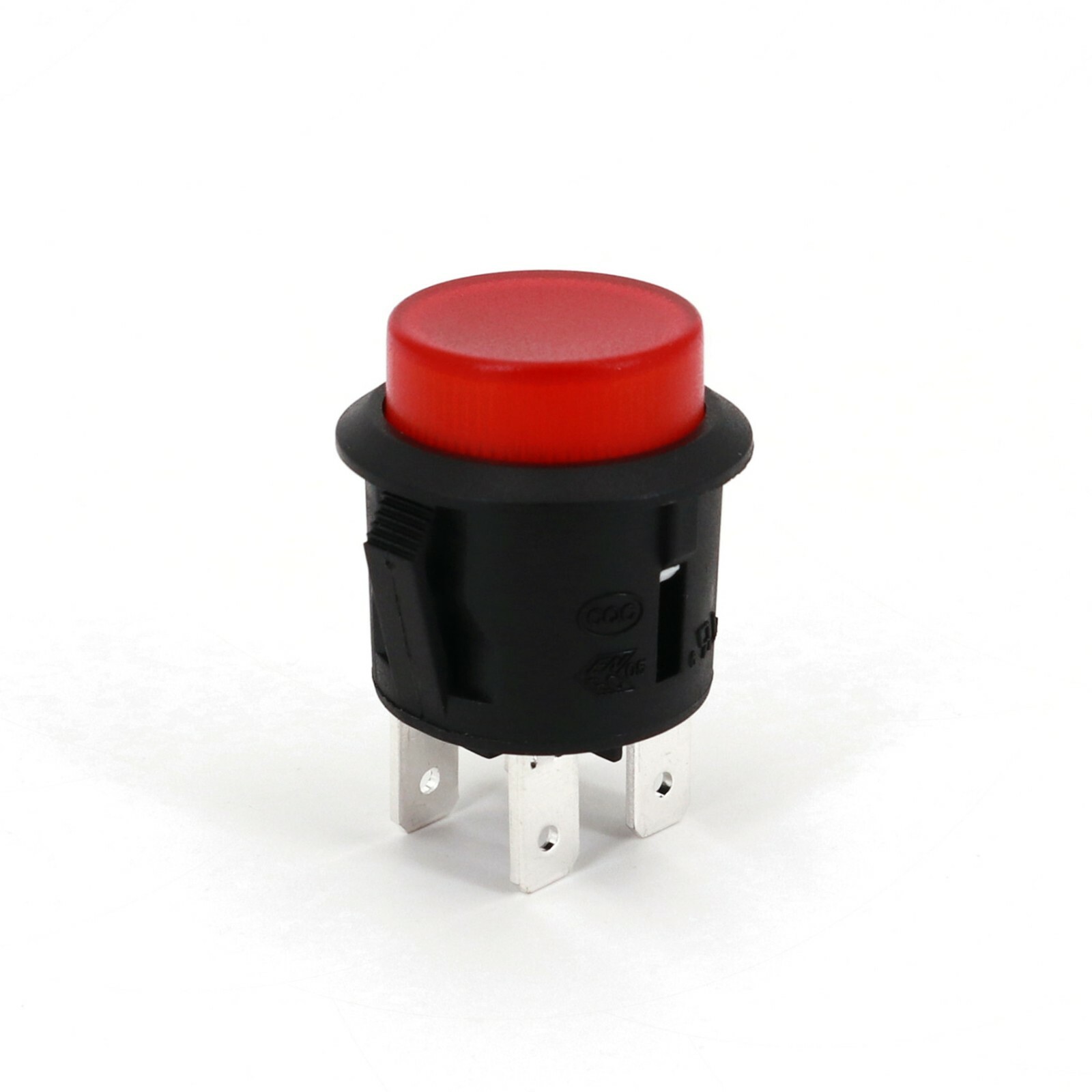 Honyone PB09A 4-Pin With Indicator 16A ON-OFF DPST Round Push Button Switch