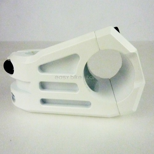 Alloy Stem 31.8mm x 45mm 1 1/8""  MTB BIKE WHITE dt  Angle: ±8.5 degree