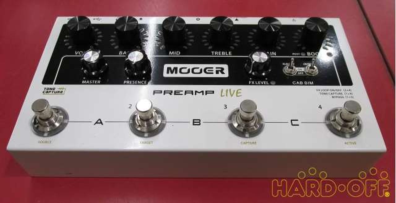 MOOER PRE Guitar Preamp Pedal Used with Scratches