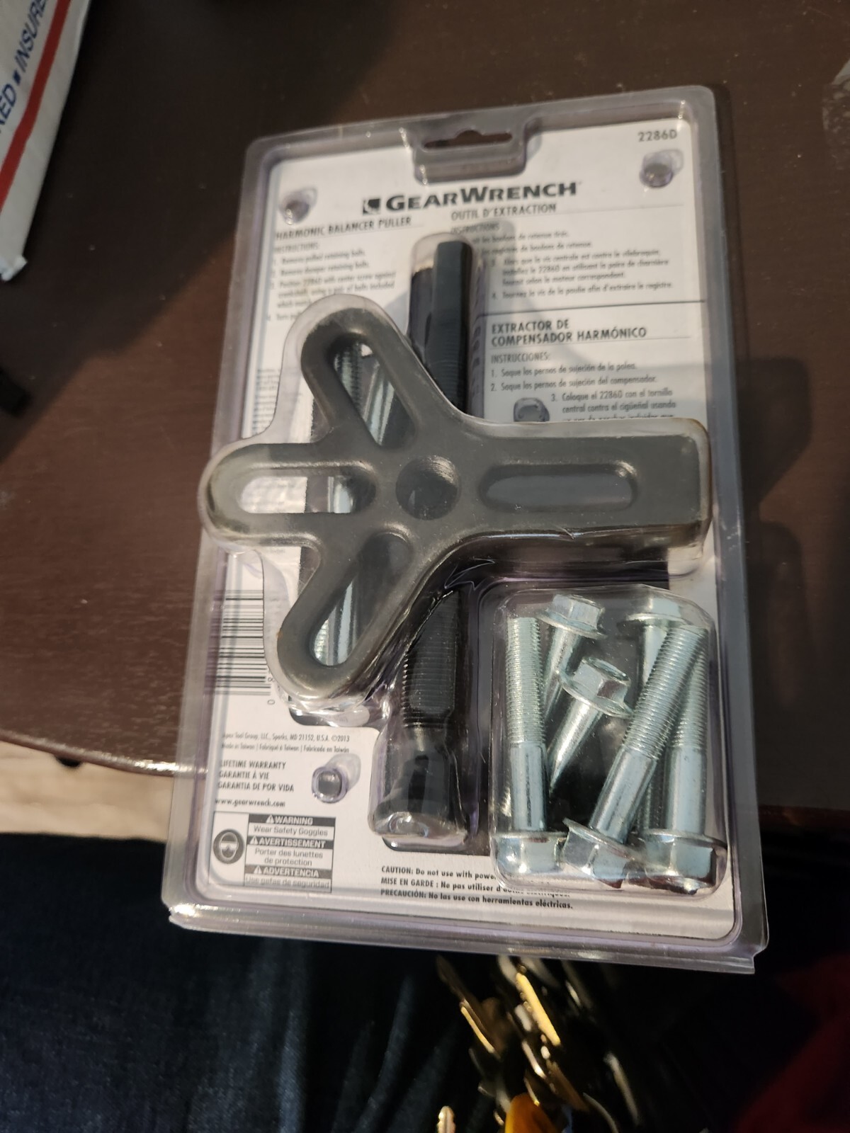 GEARWRENCH 2286D Harmonic Balancer Puller