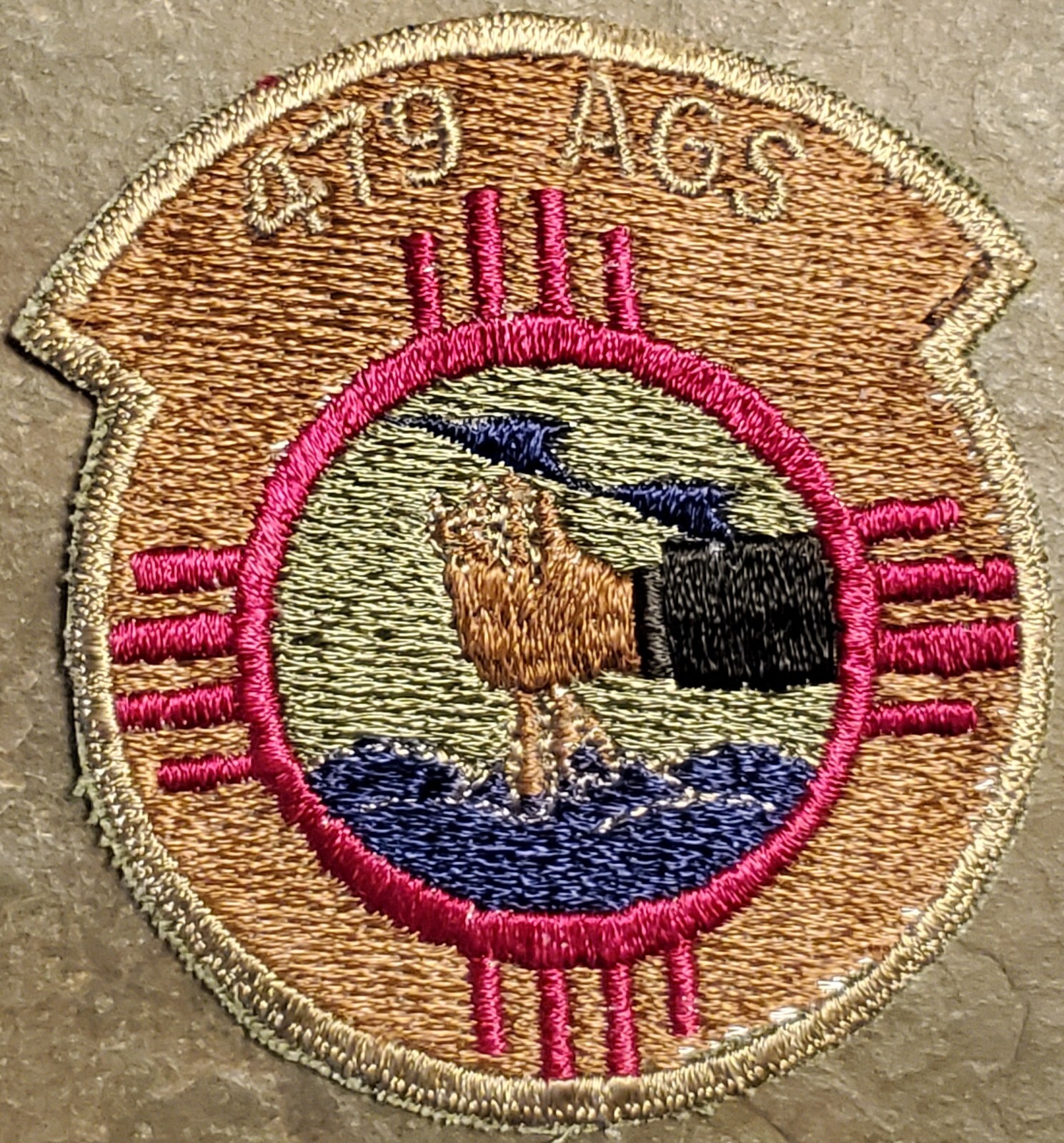 AIR FORCE USAF 479th AGS AIRCRAFT GENERATION SQUADRON US AIR FORCE PATCH ORG VTG