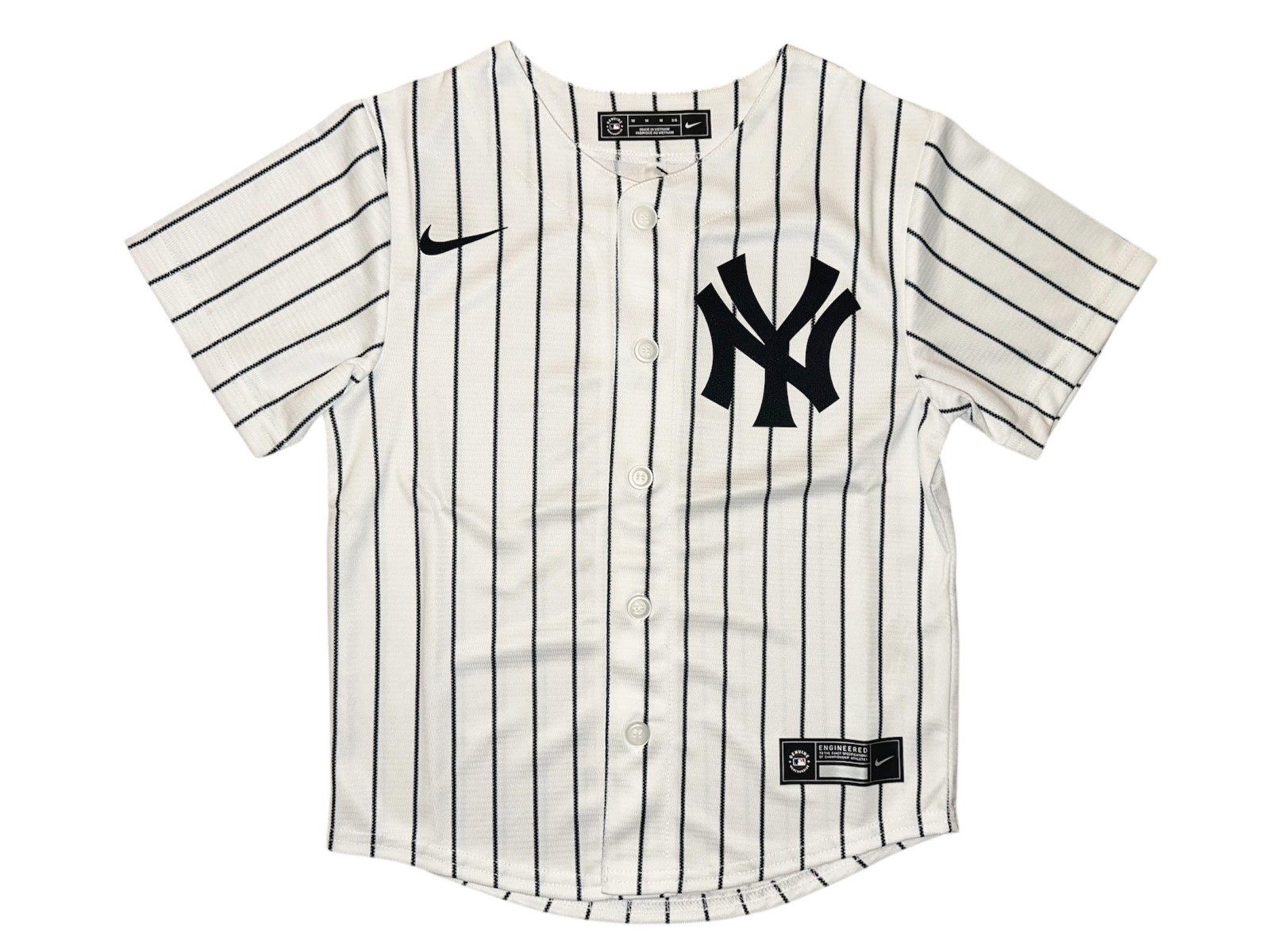 Preschool 4-7 Nike New York Yankees White Home Replica Team Jersey NWT