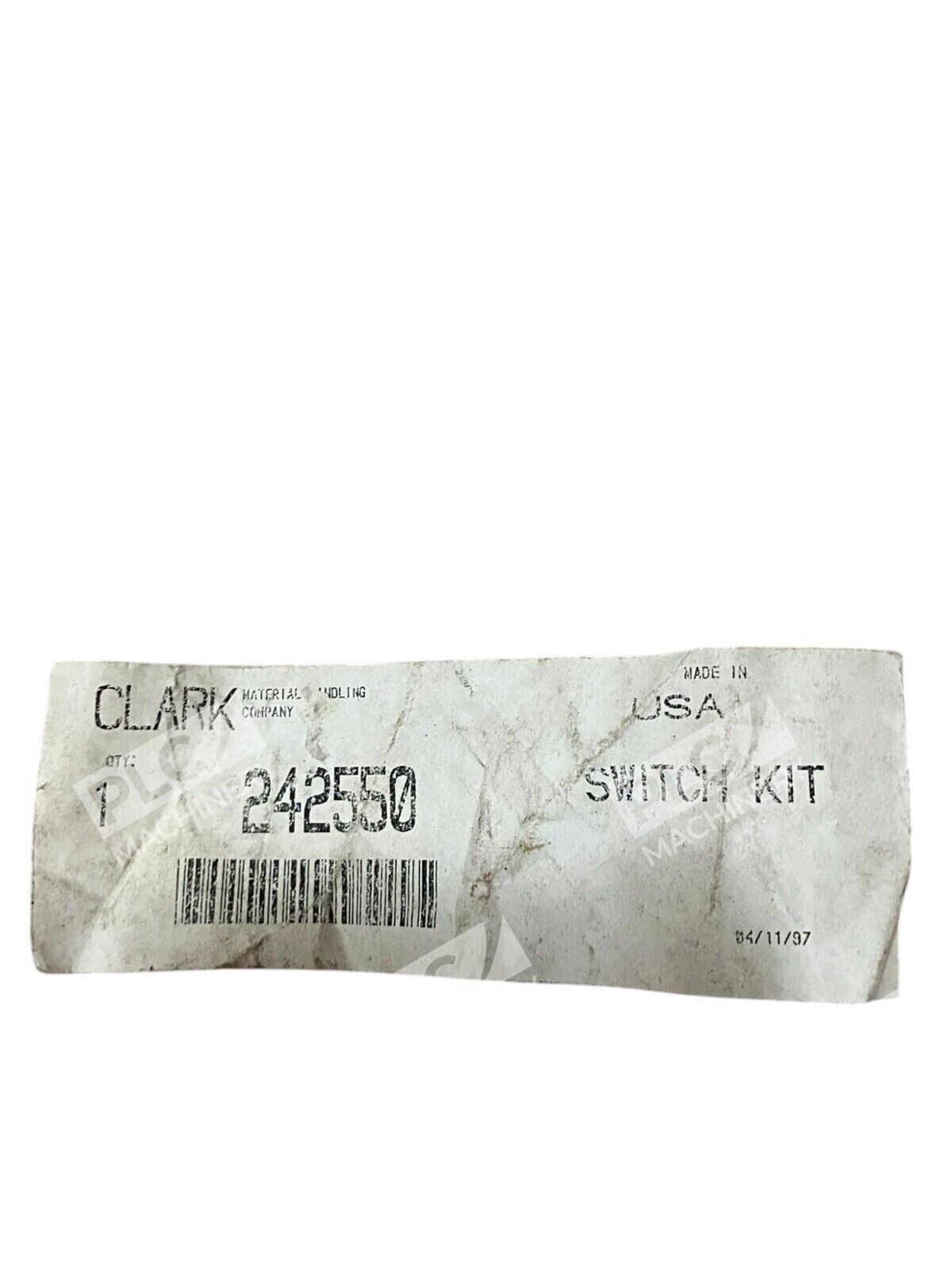Clark Material Handling Company Switch Kit 242550