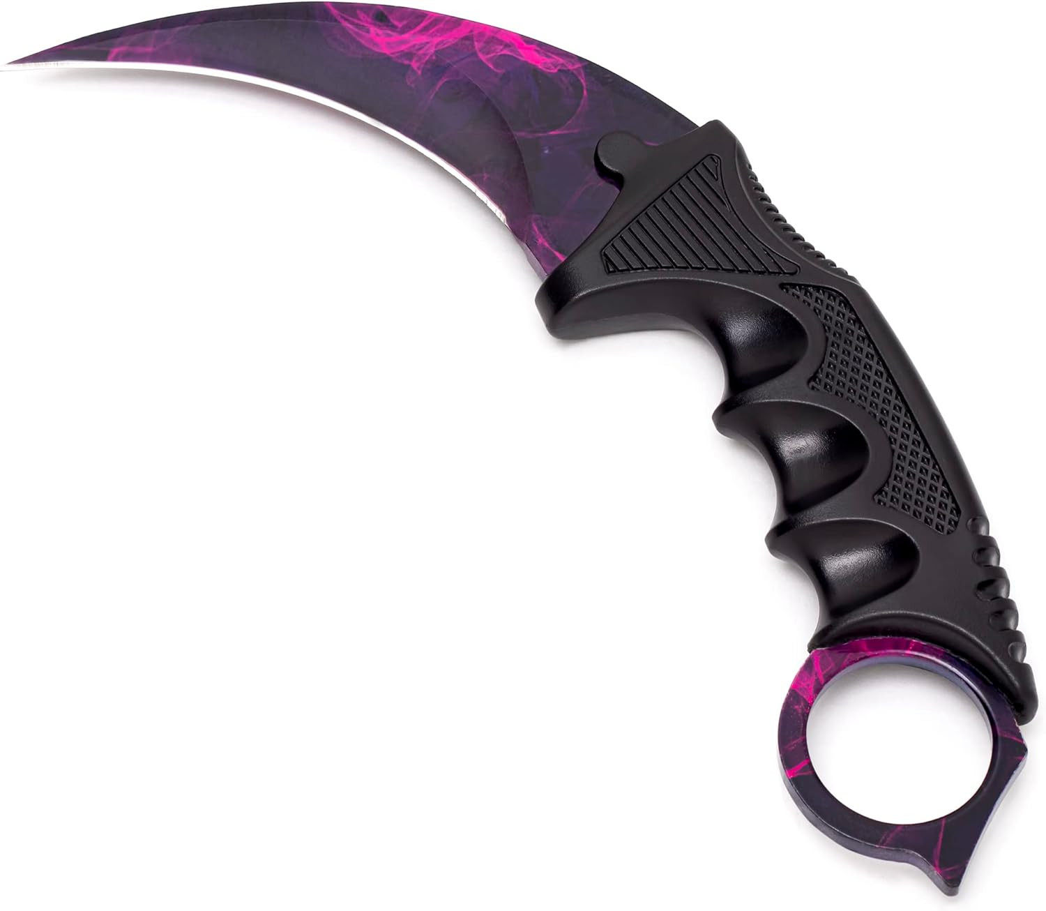 7.3" CSGO Karambit Classic, 3cr13 steel sharp blade Claw Knife (Doppler phase)