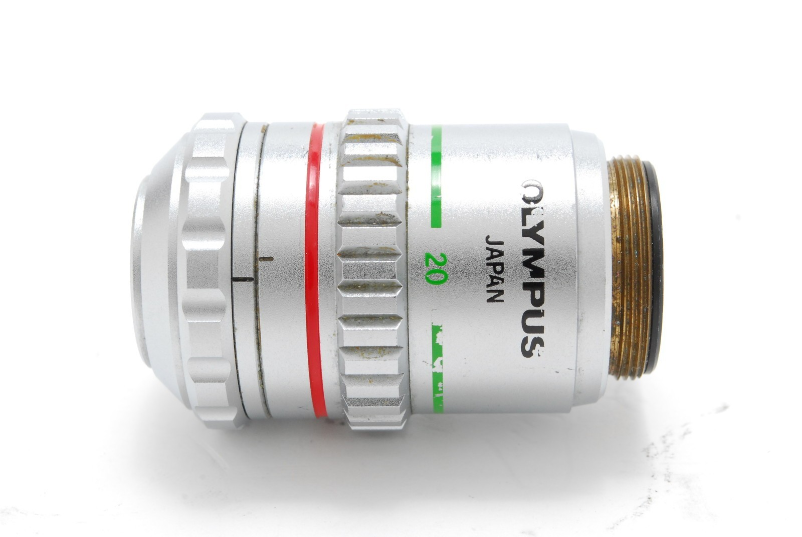 [AS-IS] Olympus LWD CD PLAN 20 PL 0.40 / 0-2 Microscope Objective From JAPAN