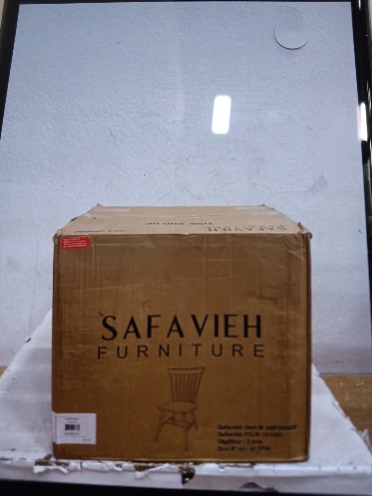 Safavieh PARKER SPINDEL SIDE CHAIR, Reduced Price 2172727947 AMH8500B