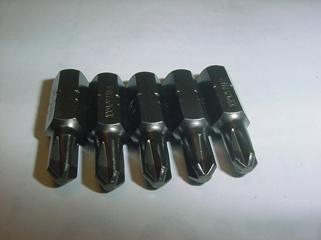 5x Zephyr French Recess Insert Bits 5/16" Hex Shank Point 6  1 1/4"  H7326XX USA