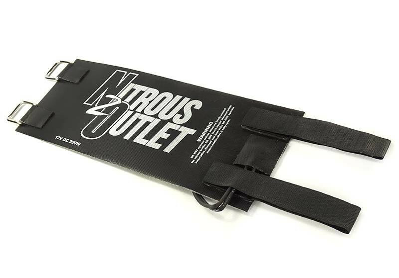 50-64000 Nitrous Outlet 2.5 & 5 lb Wrap Style Bottle Heater Dual Voltage 12 Volt
