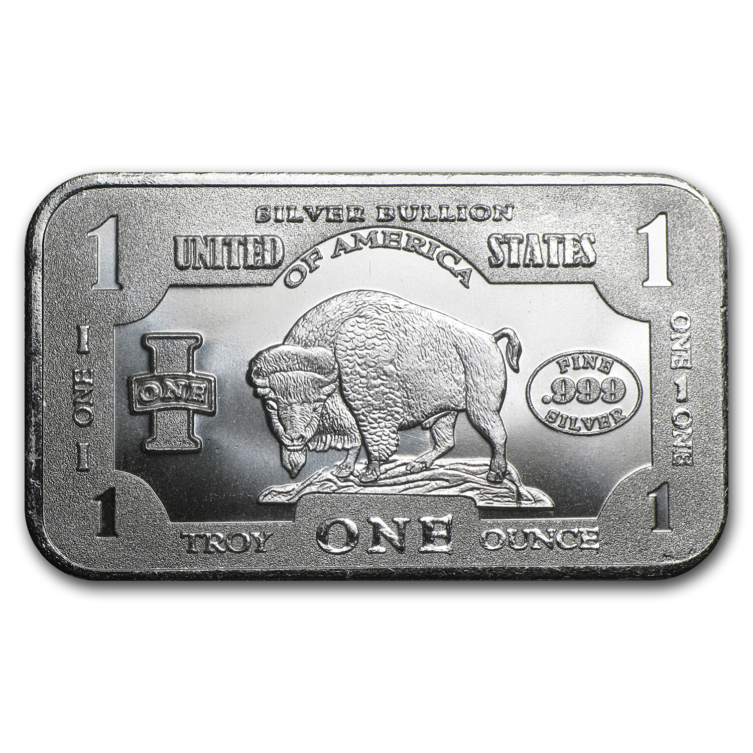 1 oz Silver Bar - Buffalo - SKU #42933