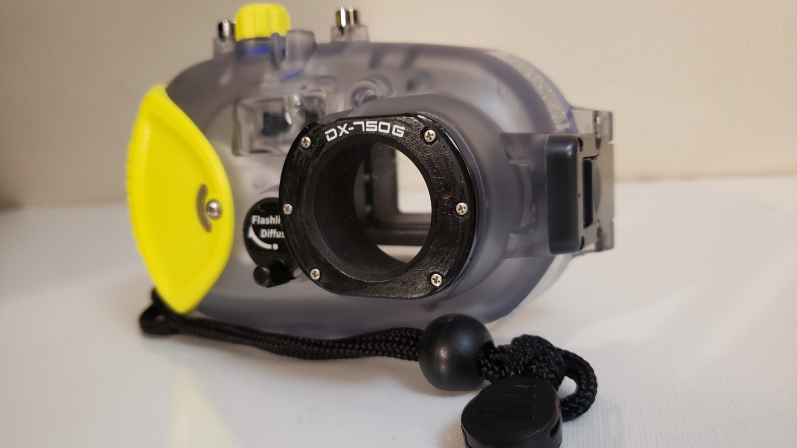Sea & Sea DX750g Underwater Camera Case clear lens underwater photography