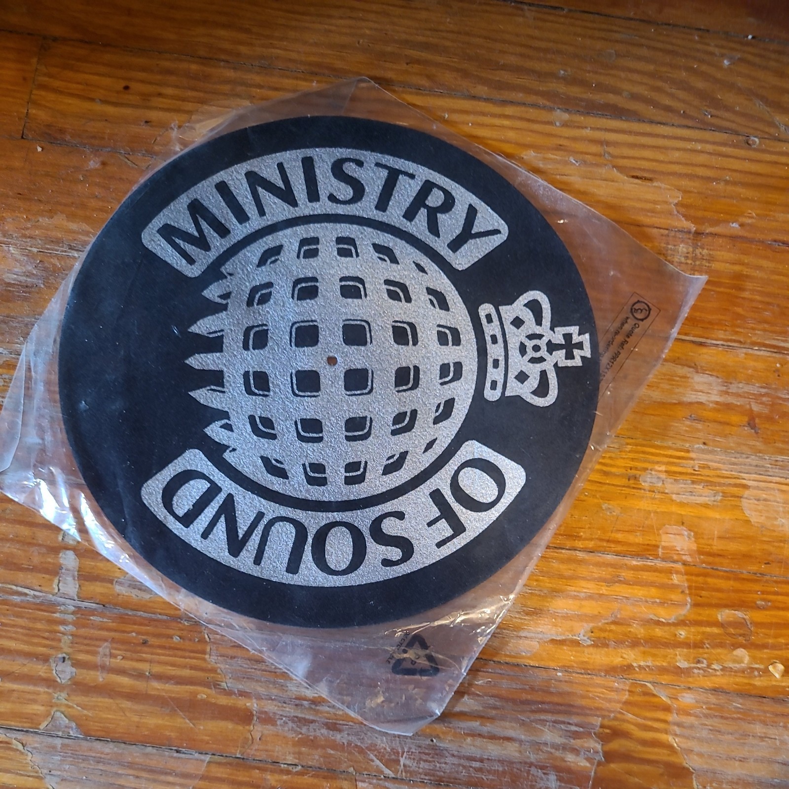 Ministry of Sound - 7"-12" DJ slipmat for LP turntable record player Set of Two