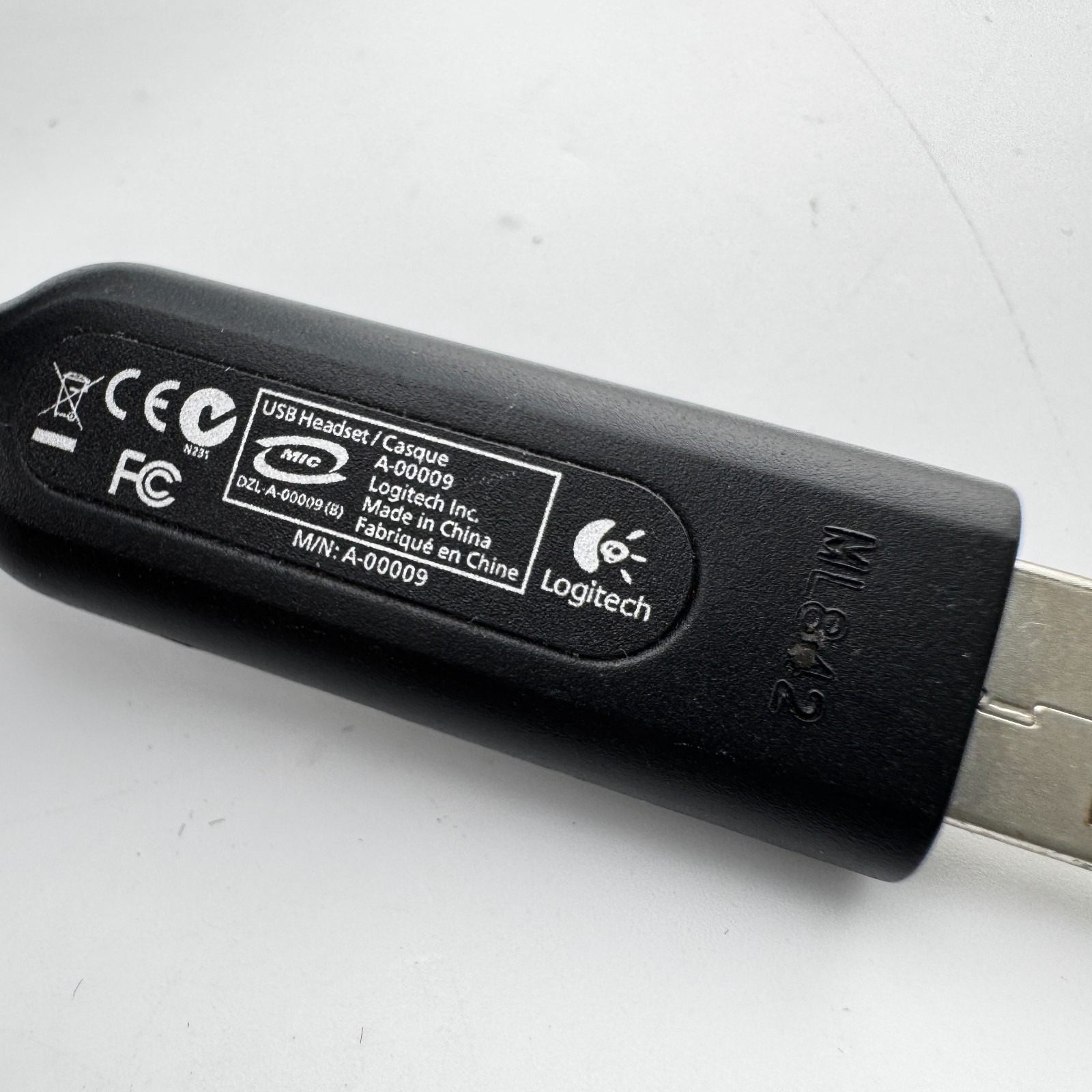 Logitech USB Headset Noise Cancelling Microphone (A-00009)