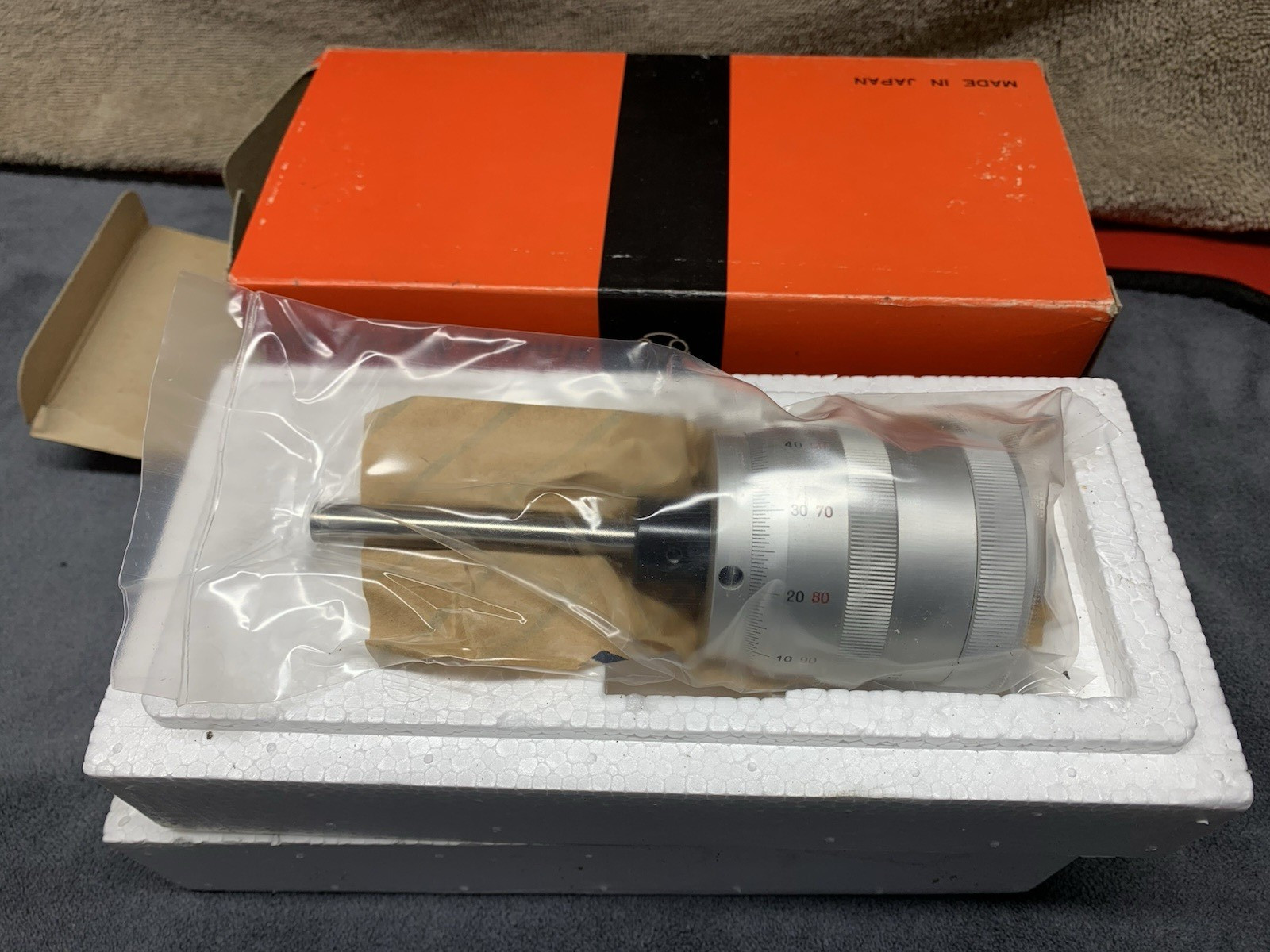 Mitutoyo Micrometer Head 0-50mm #197-101 (NOS) Sealed