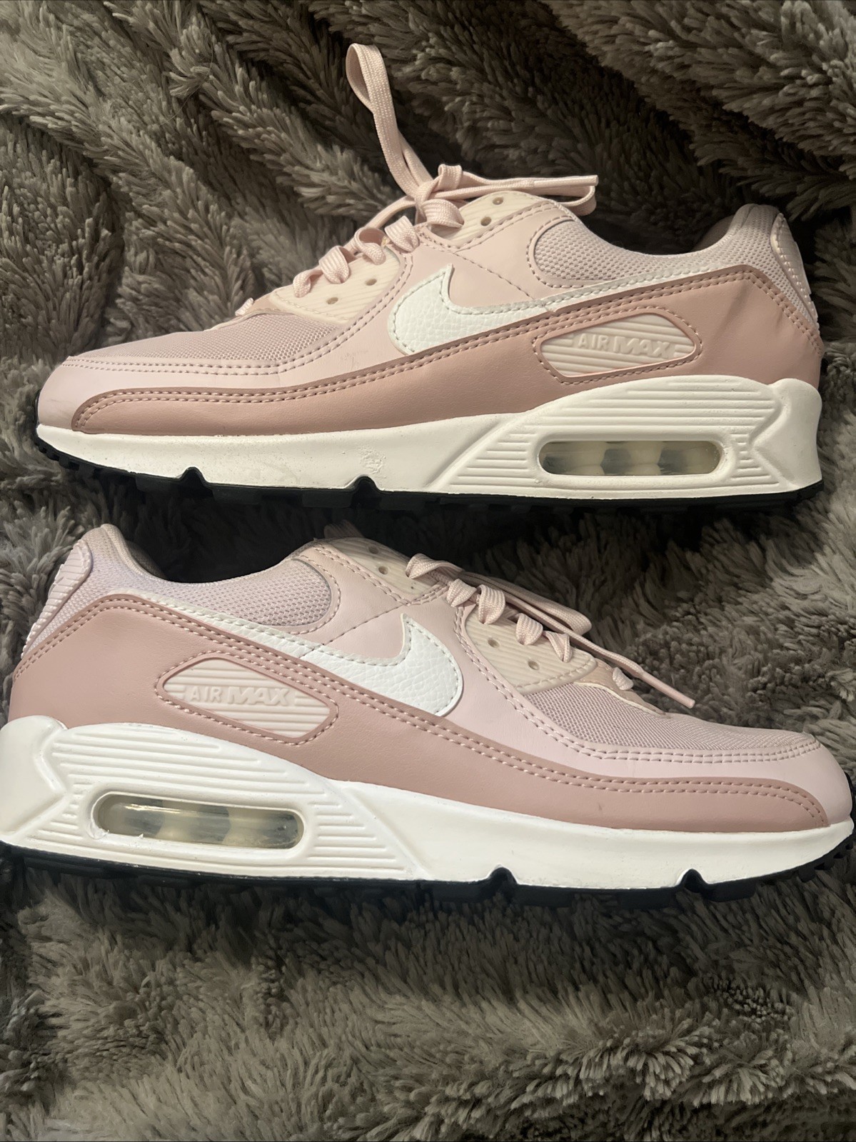 Nike Air Max 90 Futura Women's Sneakers Barley Rose Pink, Size 10, DH8010-600