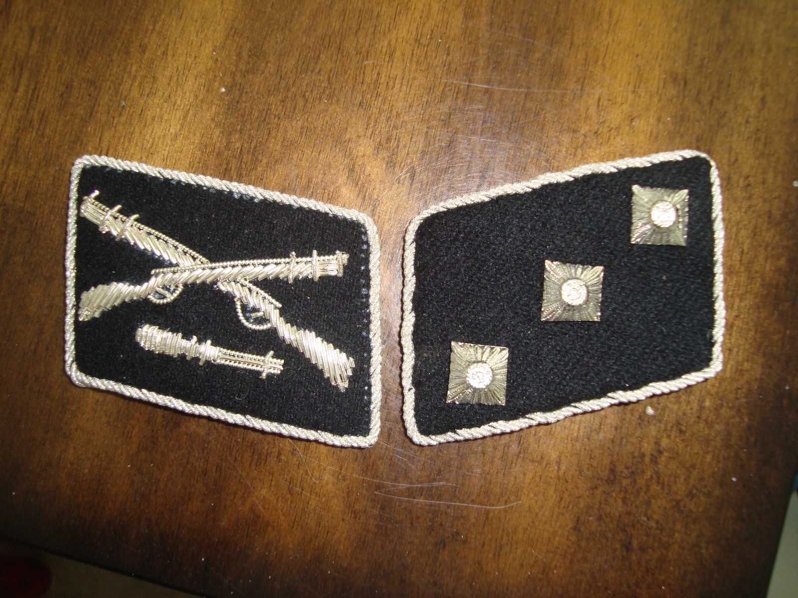 German Dirlwanger All Volunteer Brigade Collar Tabs
