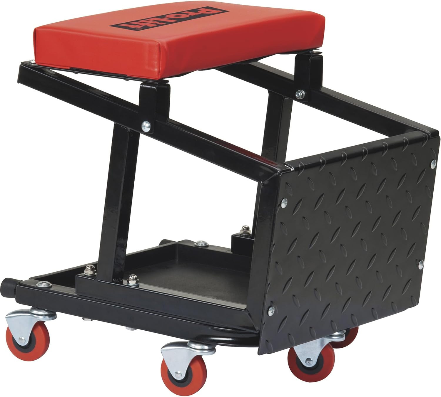 C-2800 Grey Creeper Seat & Stool Combo - 300 lb Capacity for Mechanics