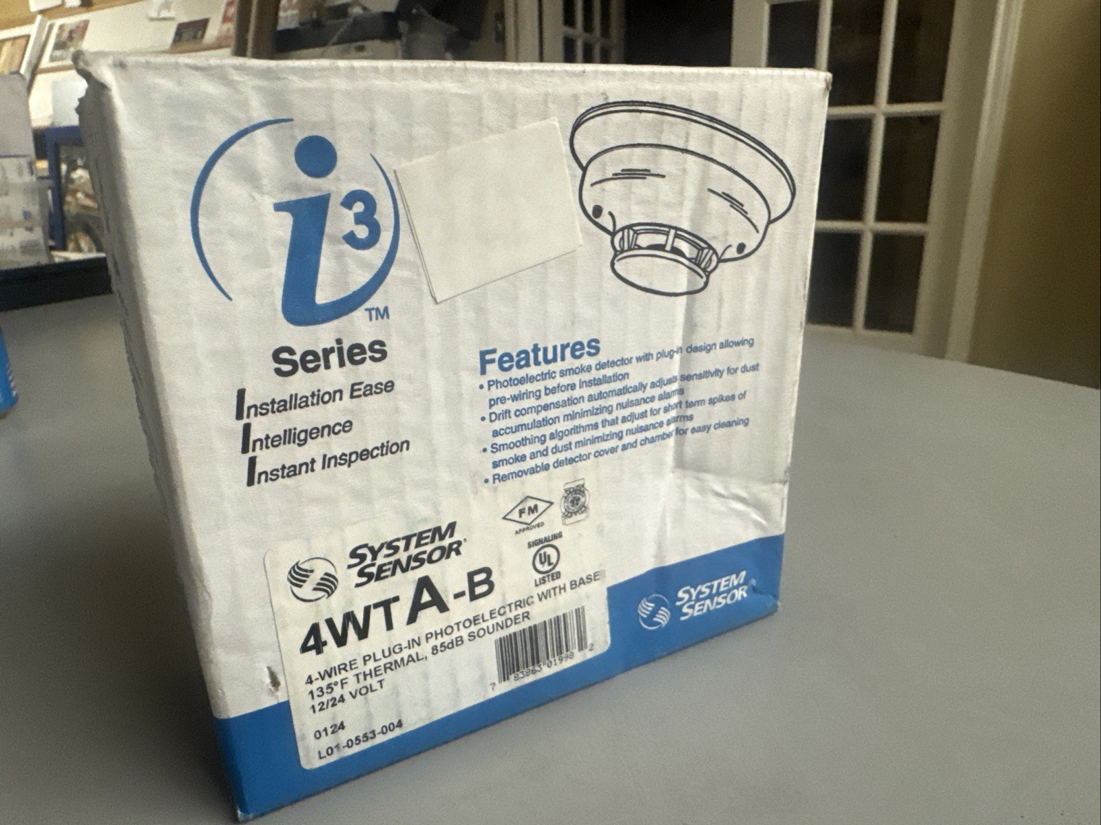 System Sensor 4WTA-B I3 Series 4-Wire Photoelectric Smoke Thermal with Sounder .