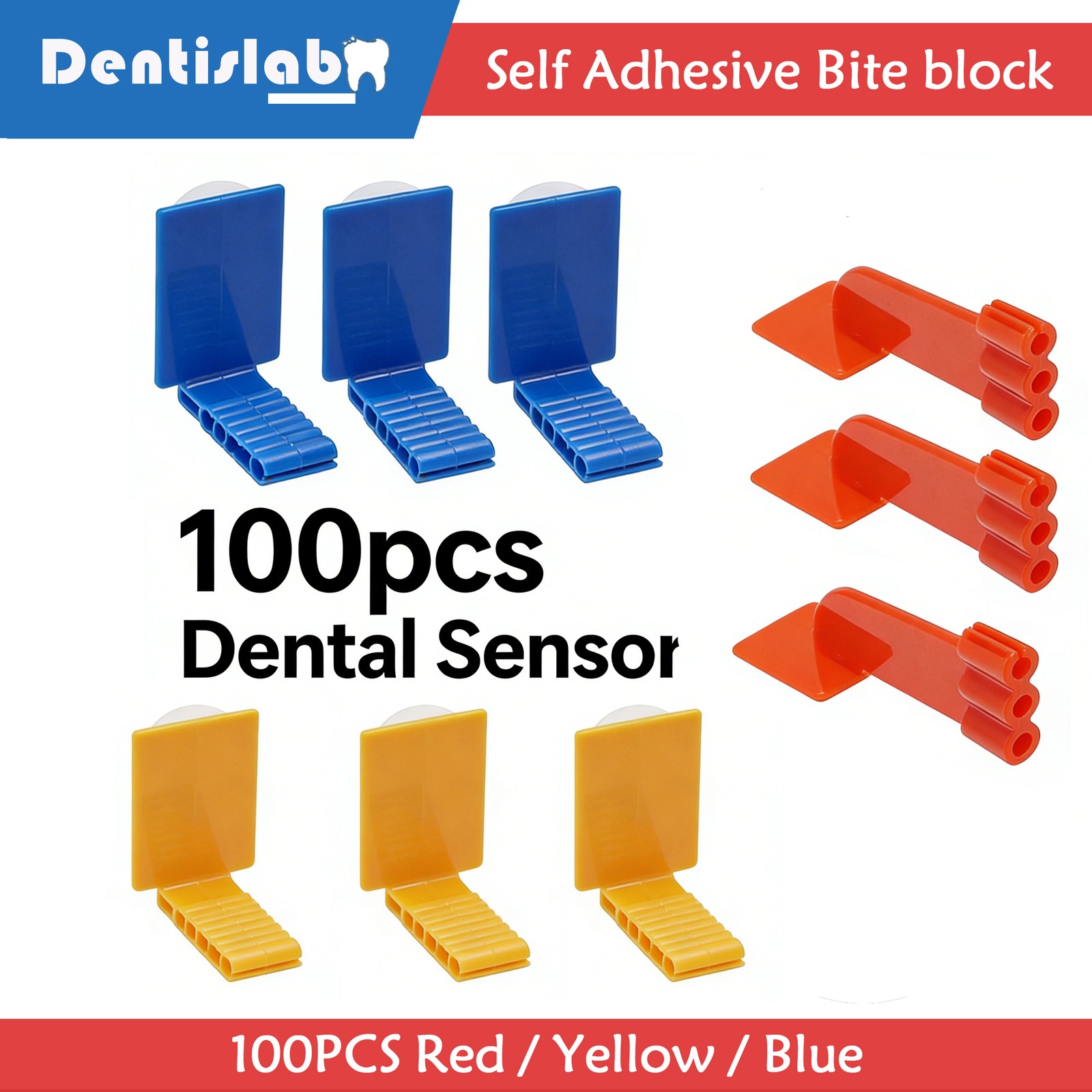 Disposable 100pcs X-ray Positioning Sensor Holder Self Adhesive Positioning New
