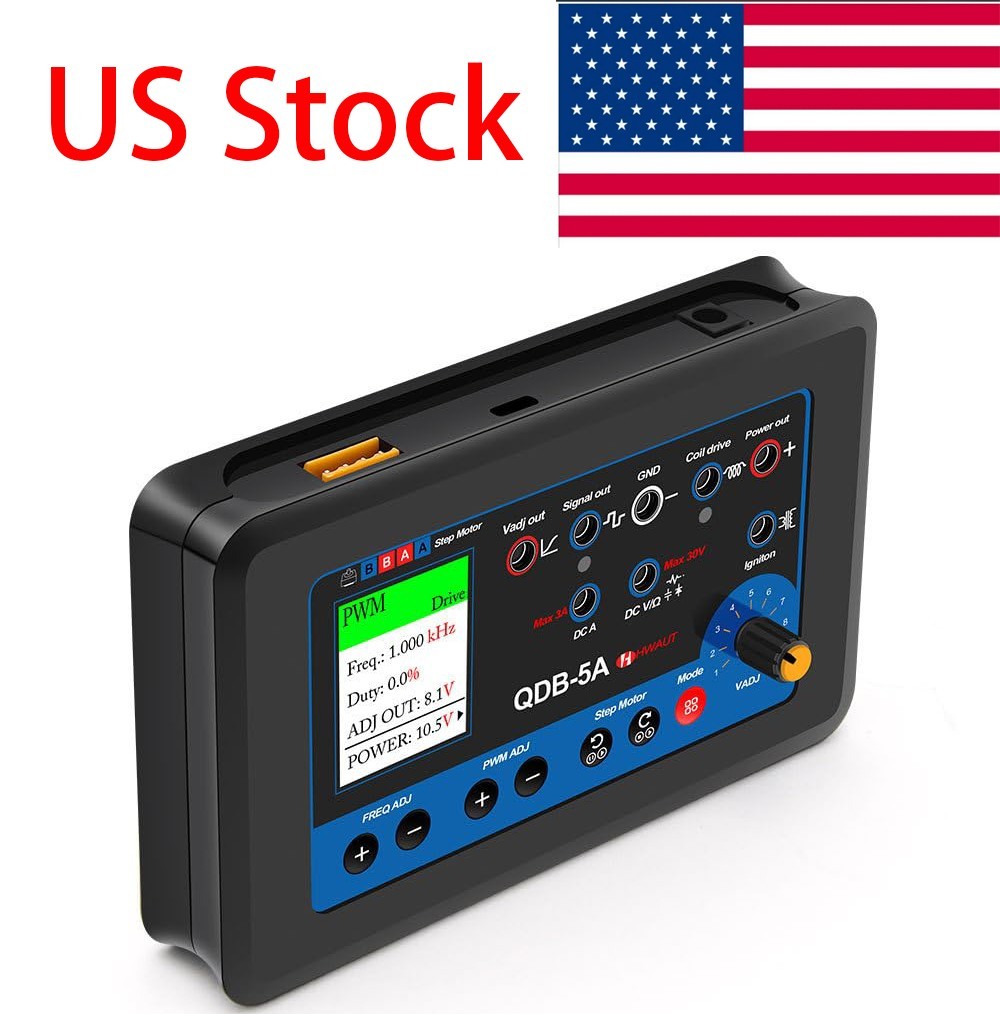 QDB-5A 100W Auto Actuator Drive Detector Ignition Coil PWM Signal Drive Tester