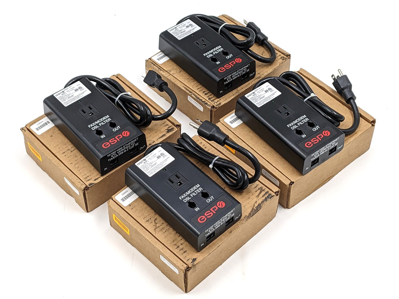 Ametek ESP MFP-1 Power Line Filter and Surge Protector 120V 15A - Lot of 4