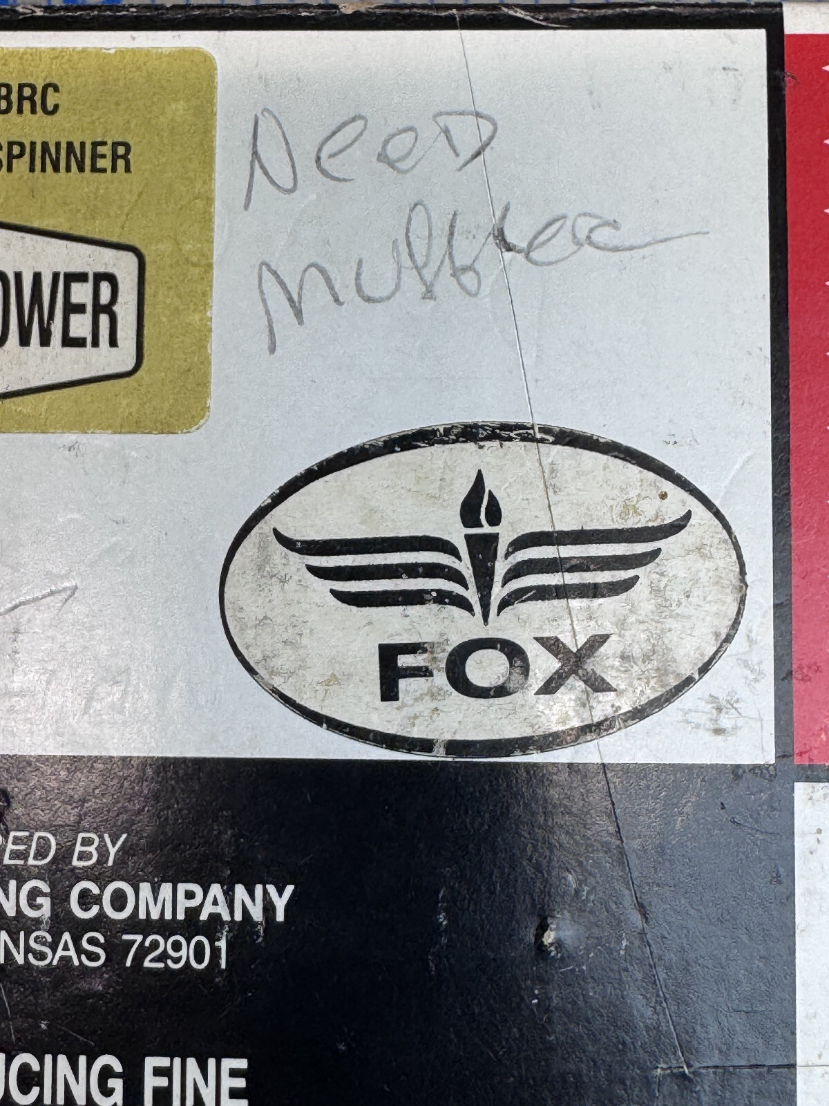 Fox .50 BBRC Engine #25000 - USED