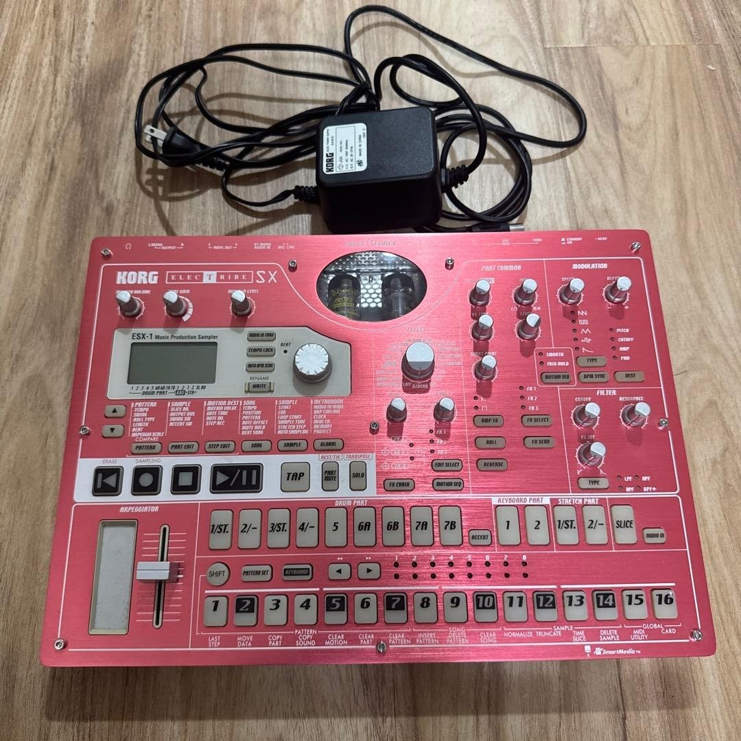 KORG Electribe SX ESX-1 Music Production Sampler Valve Force Tube Tested Working