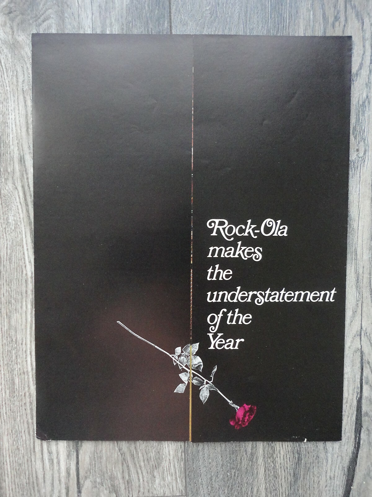 446 Rock-Ola Jukebox Machine Flyer Original Brochure