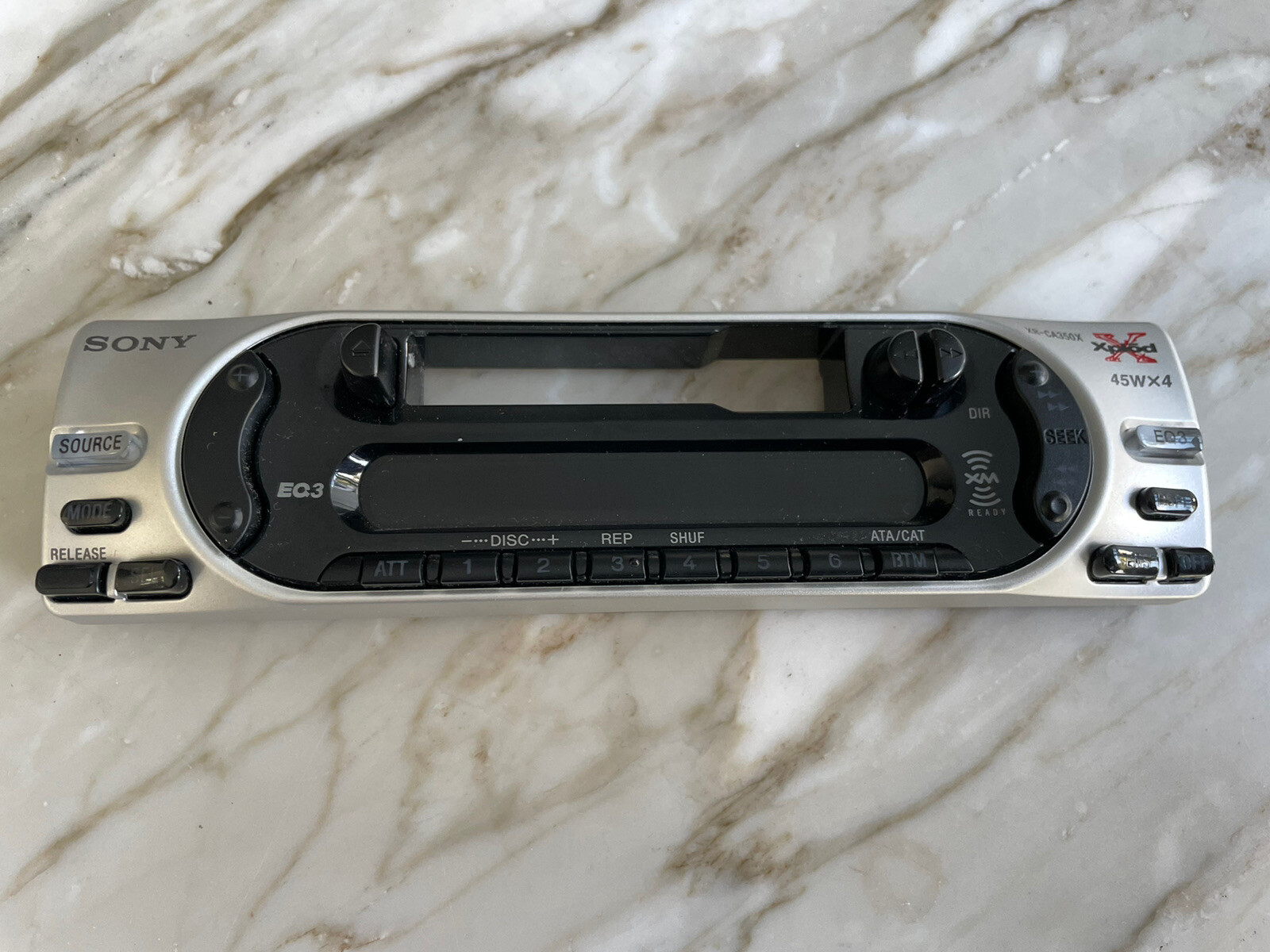 SONY XR-CA350X CAR STEREO CASSETTE SONY XR-CA350X STEREO ONLY FACEPLATE OEM🟠
