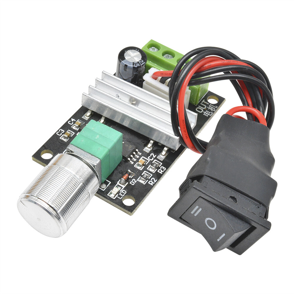 6V/12V/24V/28V 3A 80W 1203BB DC Motor Speed Controller PWM Adjustable Reversible