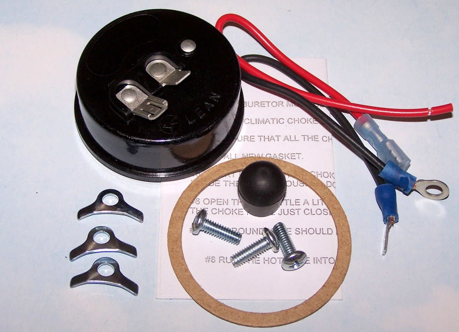 Carter WCFB Carburetor Electric Choke Kit  Convert Your Hot Air Choke