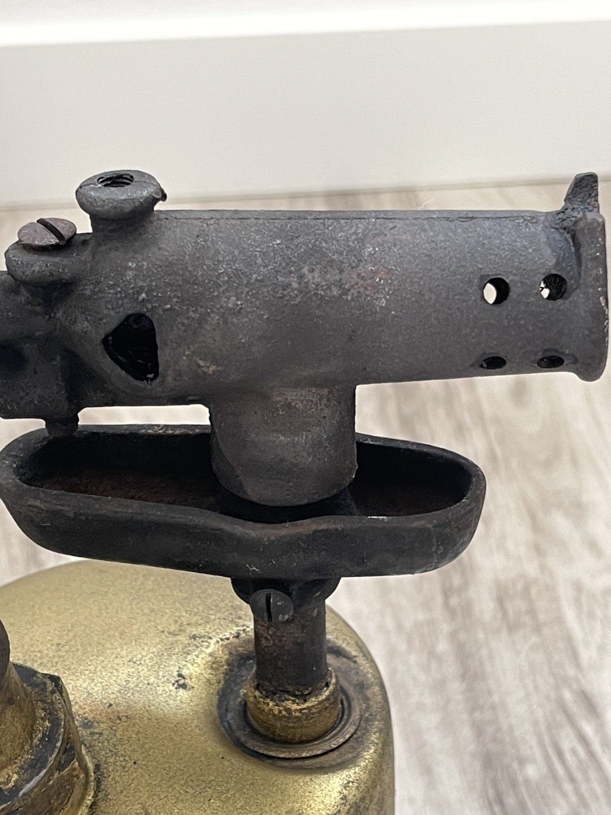Vintage Brass Gasoline Blow Torch
