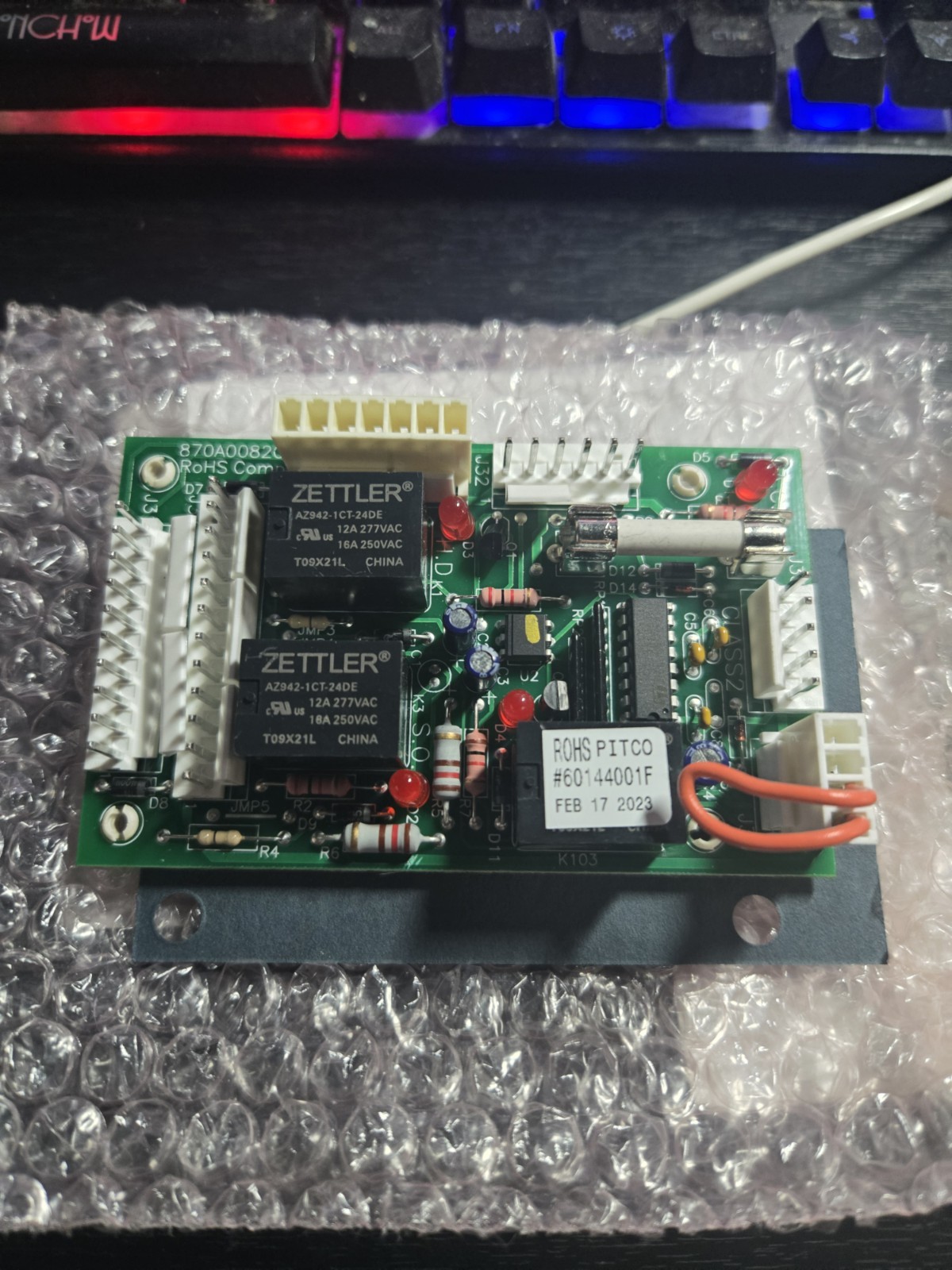 Pitco PT6014400-CL Relay Board Replacement Kit  24V OEM